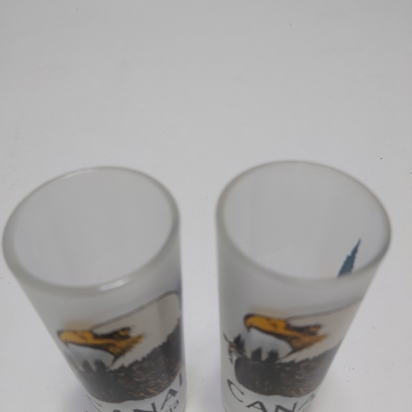 2x tall boy 4" Victoria shot glasses - Picture 3 of 3